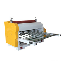 Corrugated carton reel to sheet cutting machine